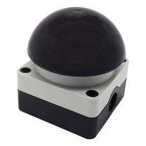 Mushroom button - black