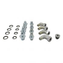 Adapter kit for hydraulic hoses, type II