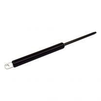 Gas spring for moveable shock bumper
